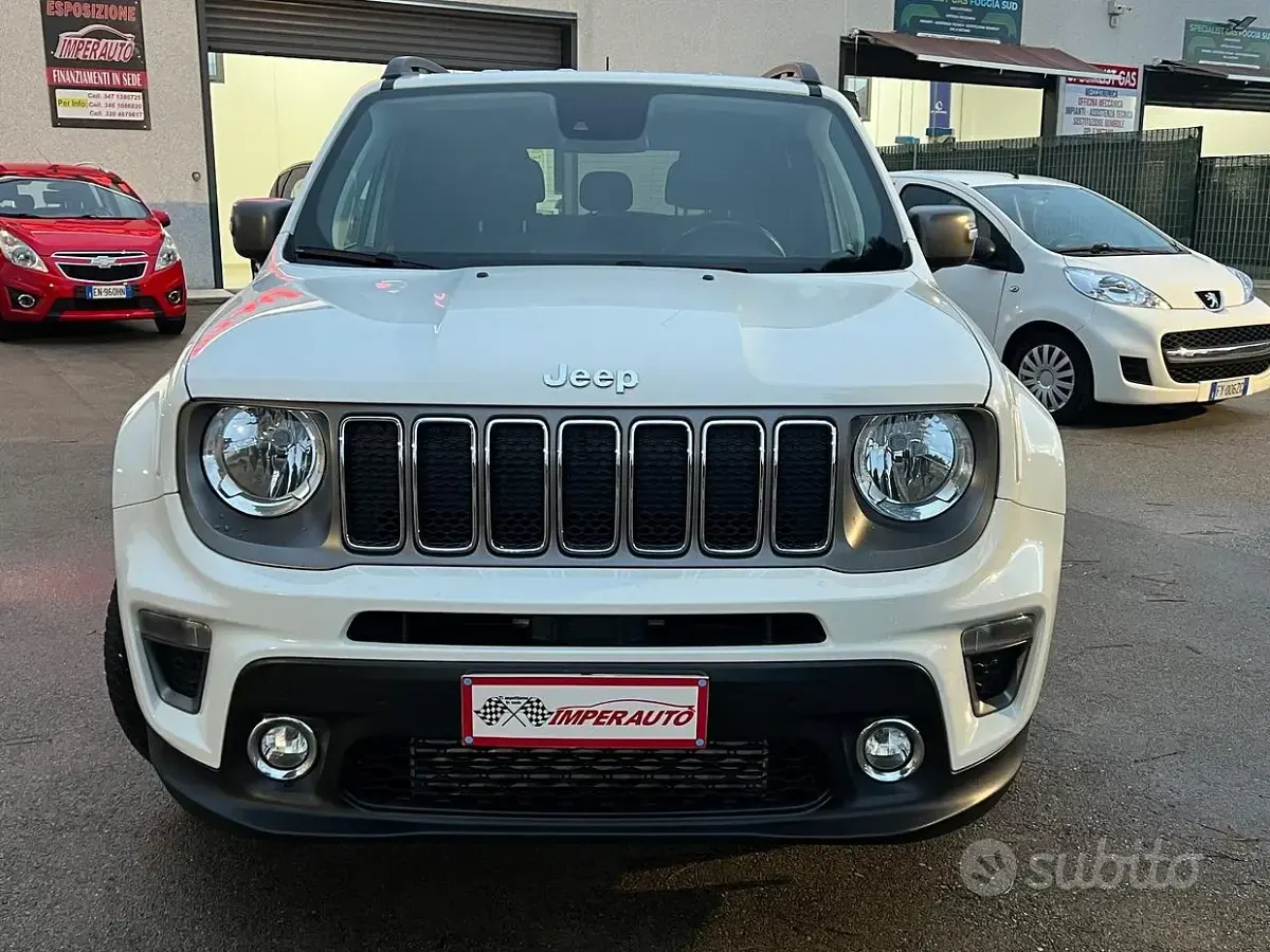 Occasion Jeep Renegade Limited 120 ch (88 kW) 2019 Blanc SUV