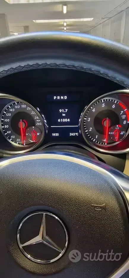 Usata Mercedes SLK200 2011 Nero Cabrio