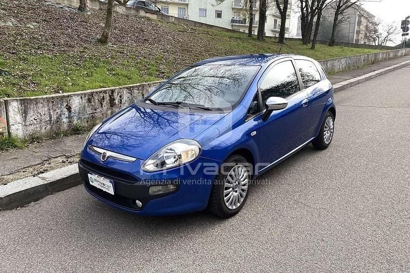 Usata Fiat Punto Evo Dynamic 69 CV (50 kW) 2011 Blu Utilitaria