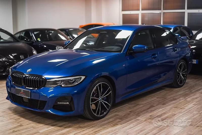 Usata BMW 330 M Sport 258 CV (189 kW) 2019 Blu/azzurro Berlina