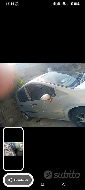 Usata Renault Modus 2005 Grigio Monovolume