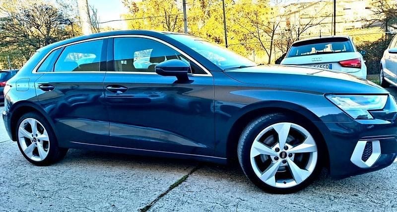 Usata Audi A3 150 CV (110 kW) 2021 Grigio Berlina