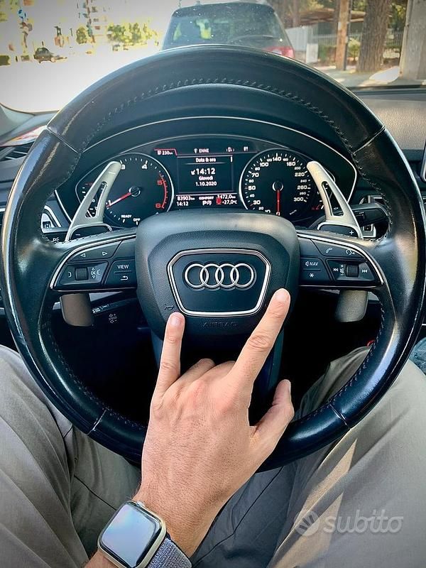 Usata Audi A4 150 CV (110 kW) 2017 Blu Berlina