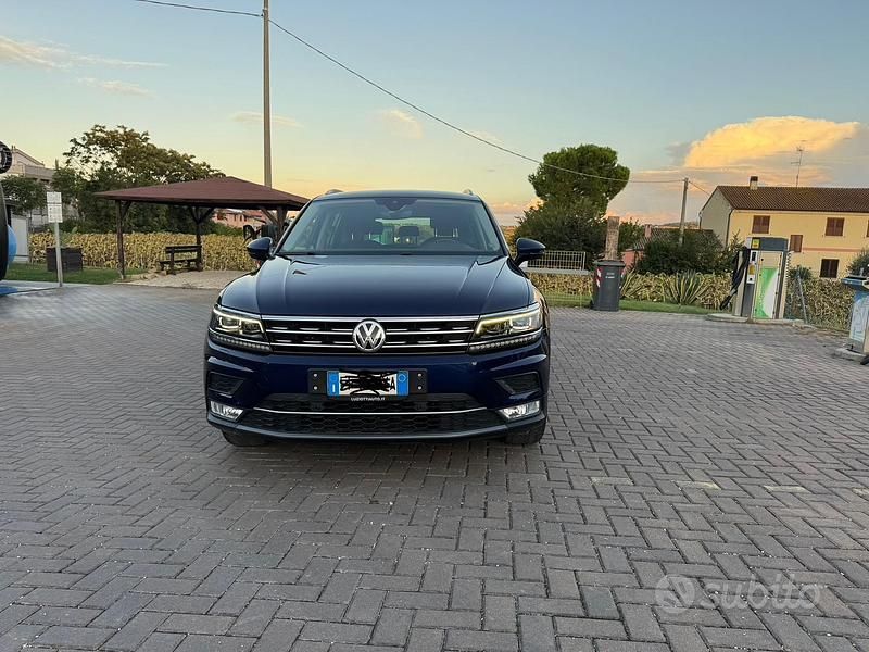 Usata VW Tiguan Executive 150 CV (110 kW) 2016 Blu SUV