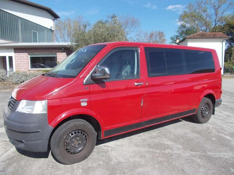 Usata VW Transporter 105 CV (77 kW) 2004 Rosso Furgone
