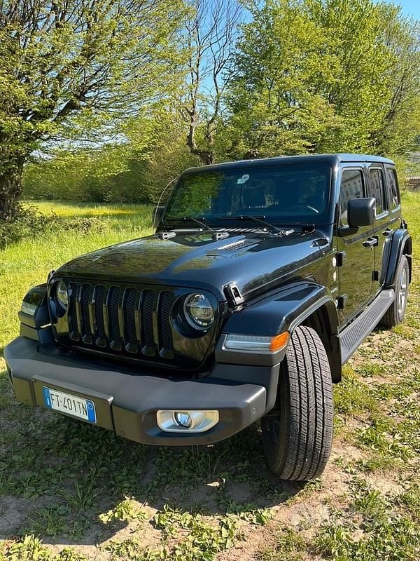 Usata Jeep Wrangler Sahara 272 CV (200 kW) 2019 Nero SUV