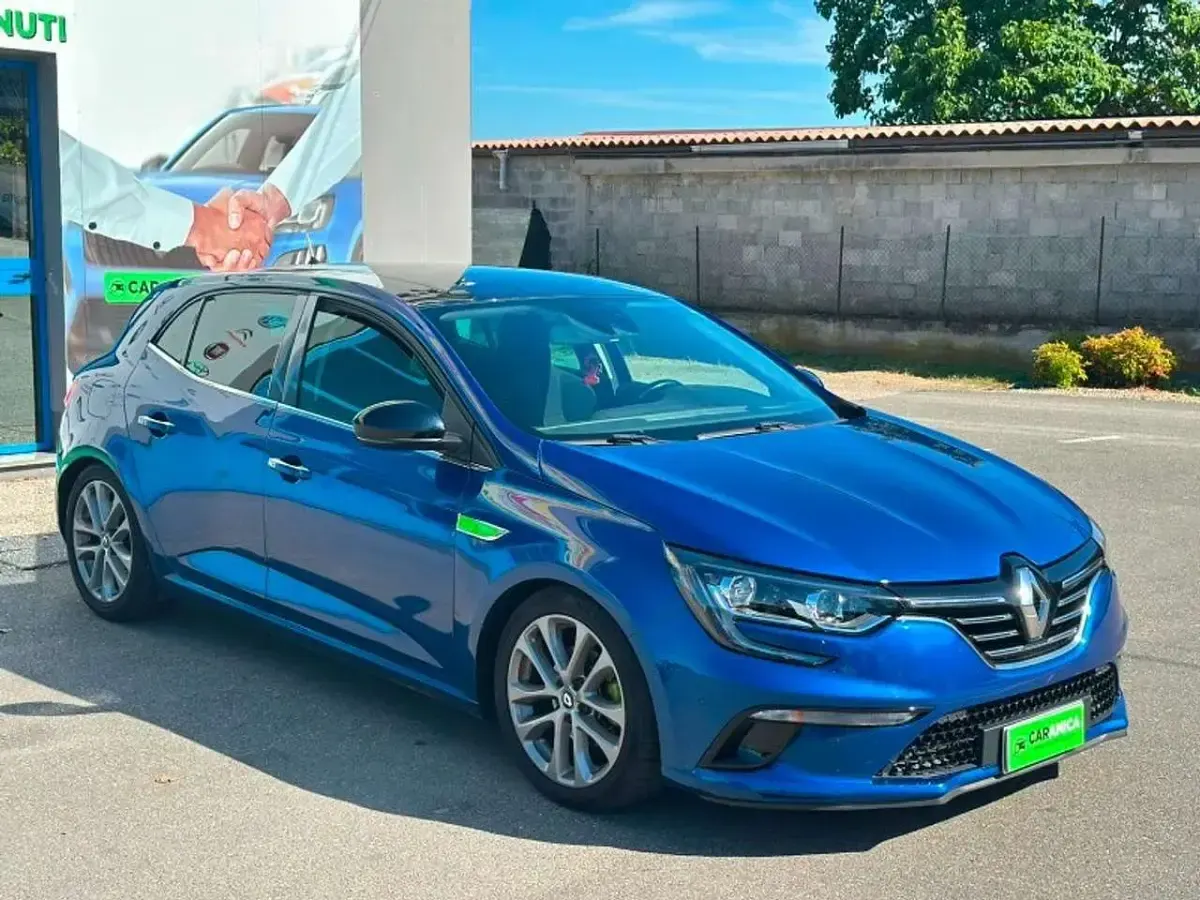 Usata Renault Mégane GT Line GT-Line 110 CV (80 kW) 2018 Blu/azzurro Berlina