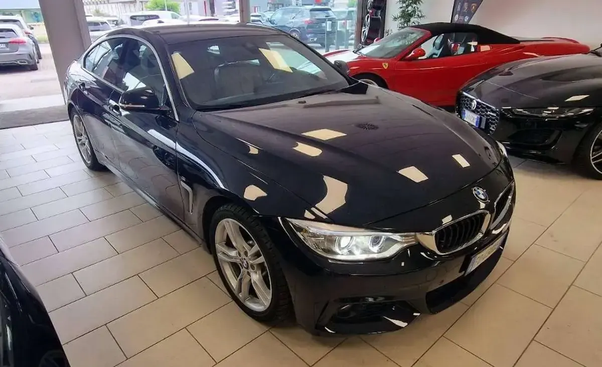 Usata BMW 430 Gran Coupé M Sport 258 CV (189 kW) 2016 Carbon swartz Coupé