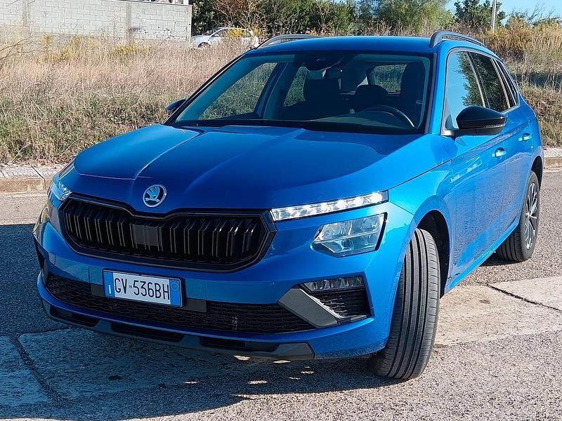 Usata Skoda Kamiq 110 CV (80 kW) 2024 Blu SUV