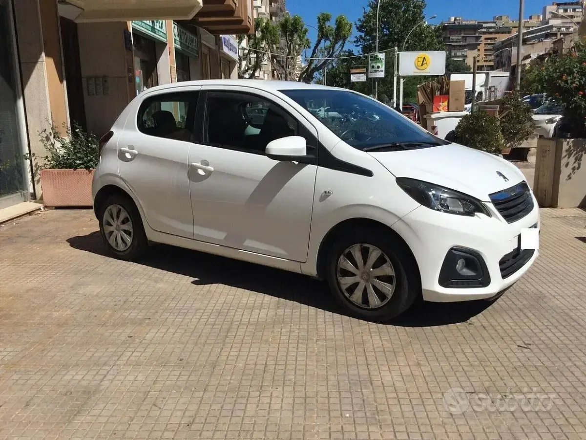 Usata Peugeot 108 Allure 72 CV (52 kW) 2018 Bianco Berlina