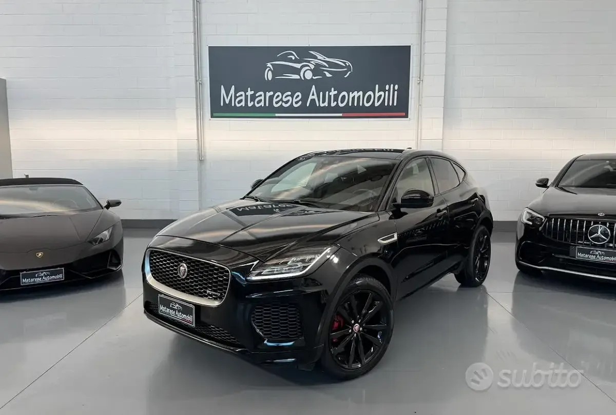 Usata Jaguar E-Pace R-Dynamic 249 CV (183 kW) 2019 Nero SUV