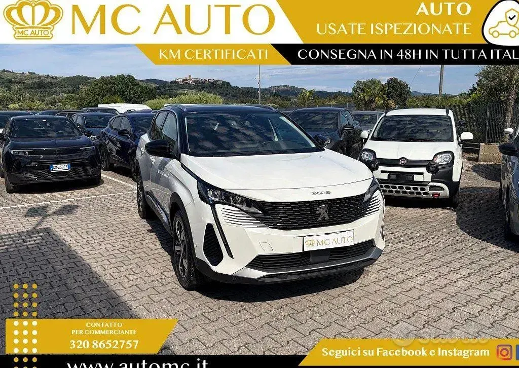 Usata Peugeot 3008 Allure 131 CV (96 kW) 2021 Bianco SUV