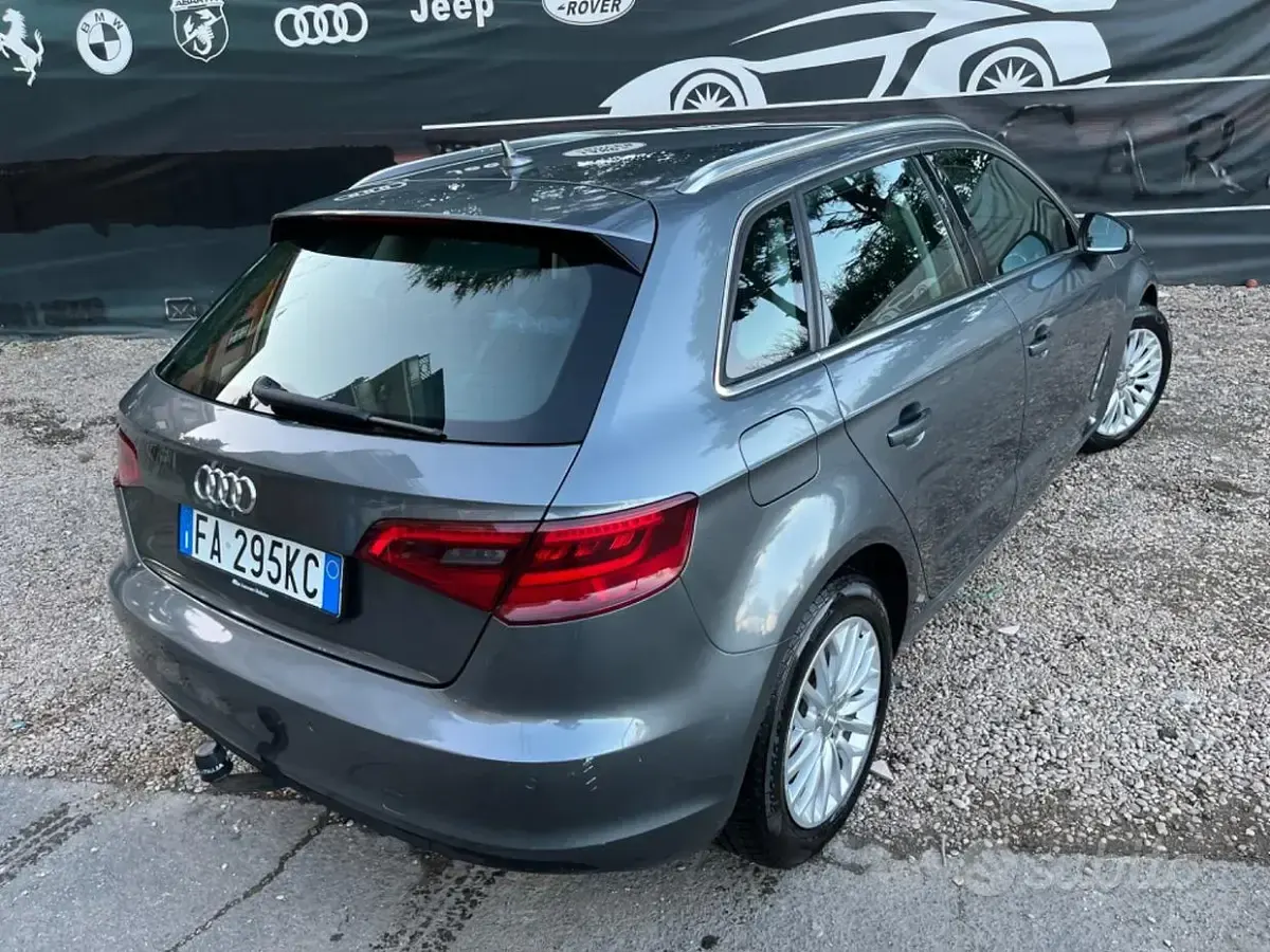 Usata Audi A3 110 CV (80 kW) 2014 Grigio Berlina