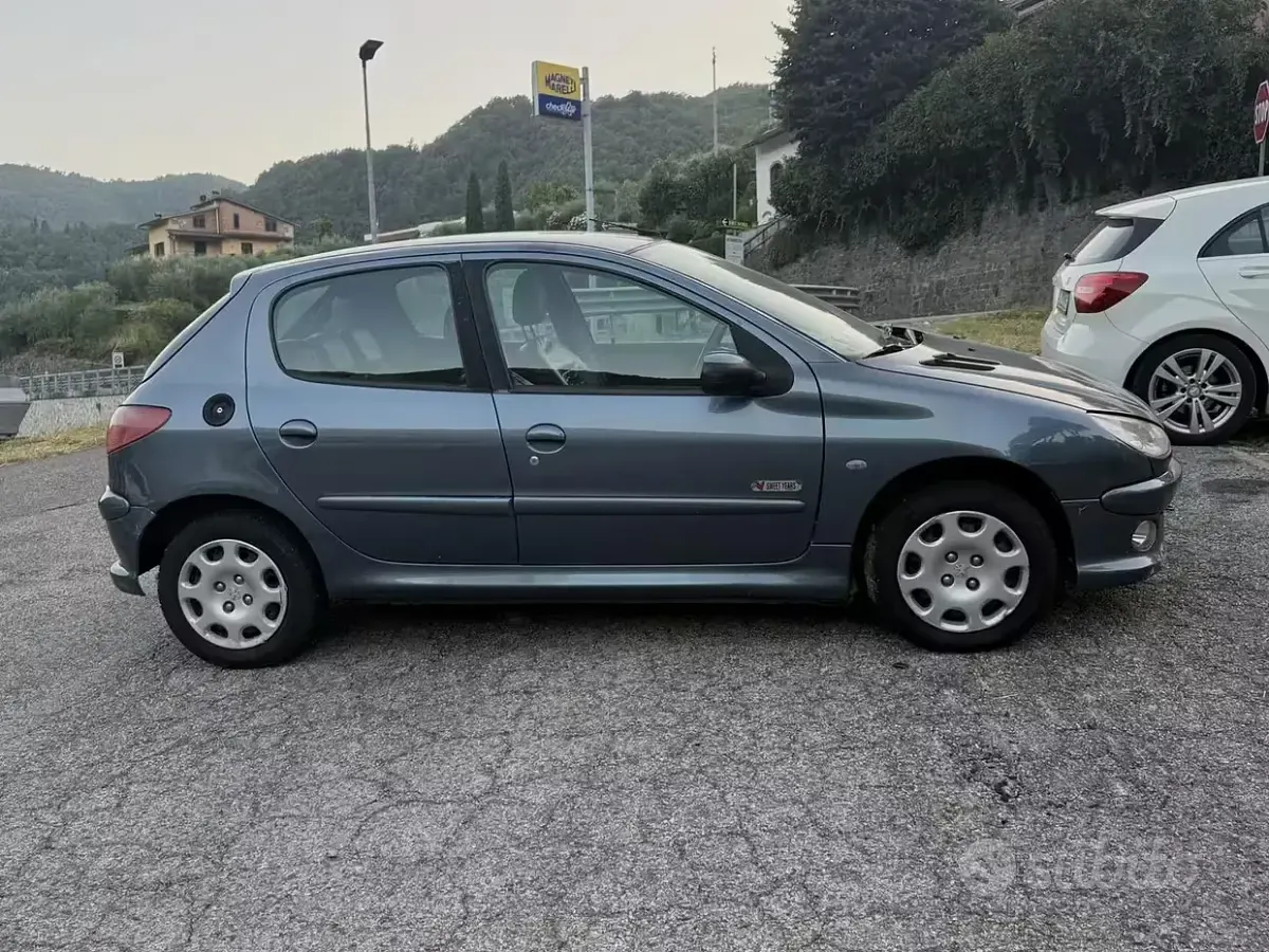 Usata Peugeot 206 88 CV (64 kW) 2006 Bluazzurro Berlina