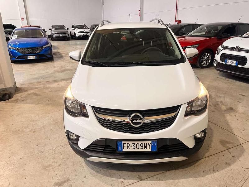 Usata Opel Karl Rocks 73 CV (53 kW) 2018 Bianco Utilitaria
