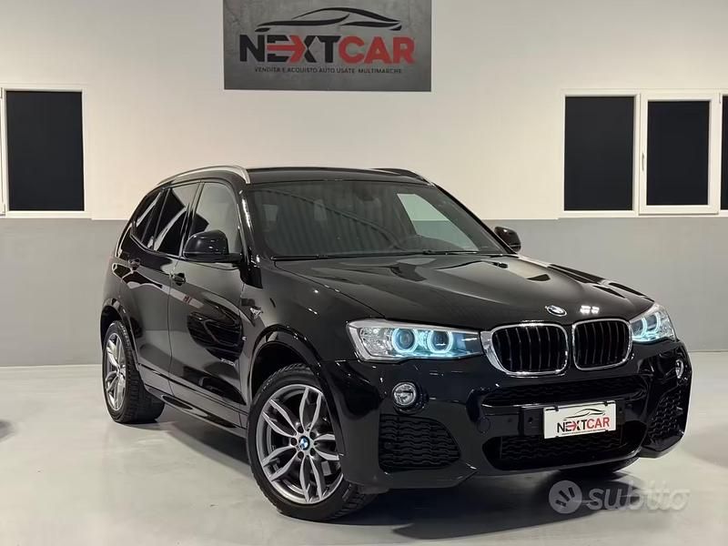 Usata BMW X3 M Sport 190 CV (139 kW) 2017 Nero SUV