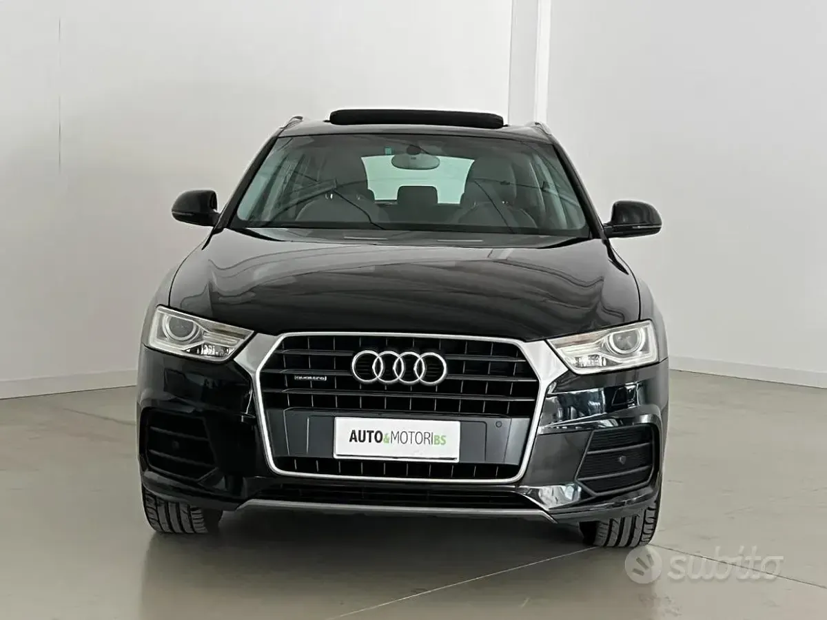 Usata Audi Q3 Business 150 CV (110 kW) 2015 Nero SUV