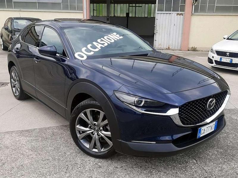 Usata Mazda CX-30 Exclusive 179 CV (131 kW) 2020 Deep crystal blue mic SUV