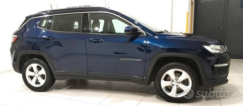 Usata Jeep Compass Longitude 120 CV (88 kW) 2018 Blu SUV
