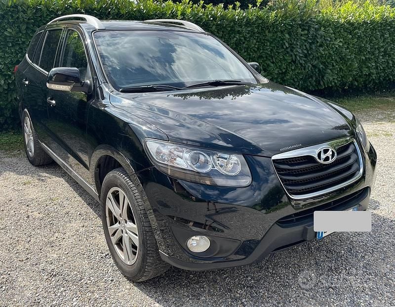 Usata Hyundai Santa Fe 197 CV (144 kW) 2011 Nero SUV