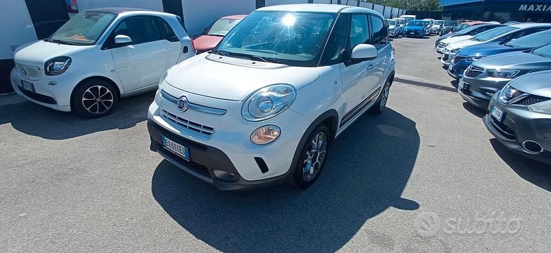 Usata Fiat 500L Trekking 85 CV (62 kW) 2014 Bianco Monovolume