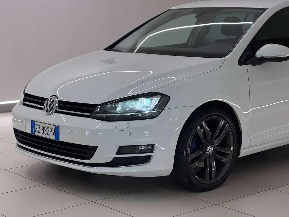 Usata VW Golf VII Highline 150 CV (110 kW) 2015 Bianco Berlina
