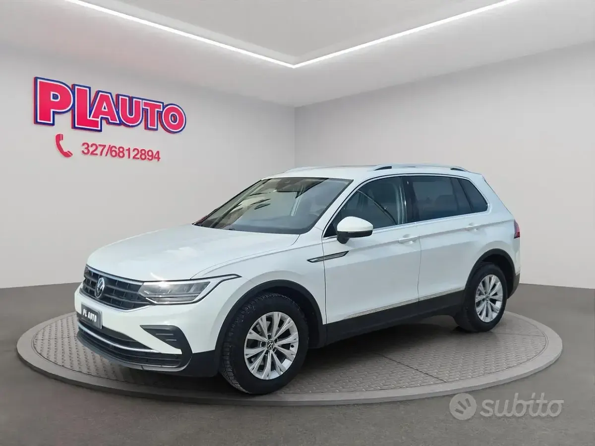 Usata VW Tiguan Life 150 CV (110 kW) 2021 Bianco SUV