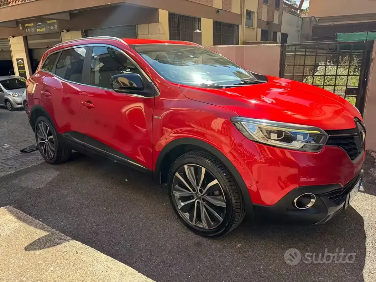 Usata Renault Kadjar Bose Edition 110 CV (80 kW) 2017 Rosso SUV