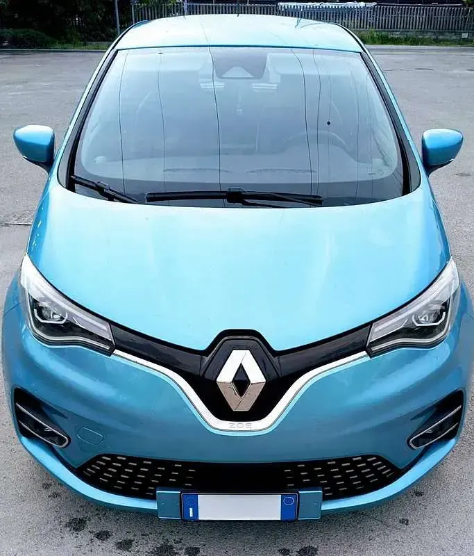 Usata Renault Zoe Intens 50 kW (69 CV) 2021 Blu Utilitaria