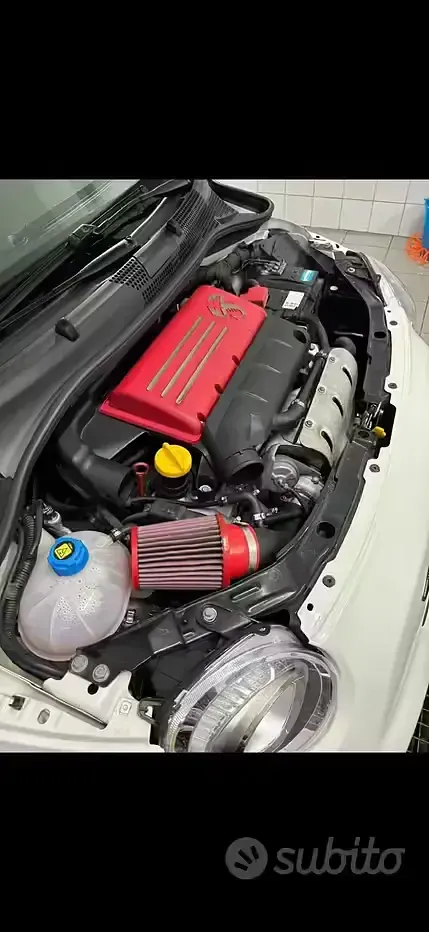 Usata Abarth 595 180 CV (132 kW) 2015 Bianco Berlina