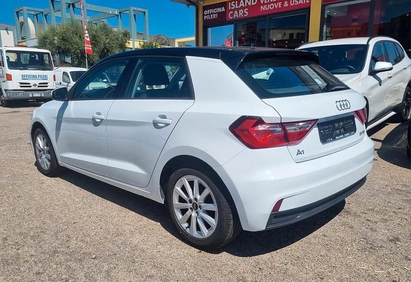 Usata Audi A1 95 CV (69 kW) 2022 Bianco Utilitaria