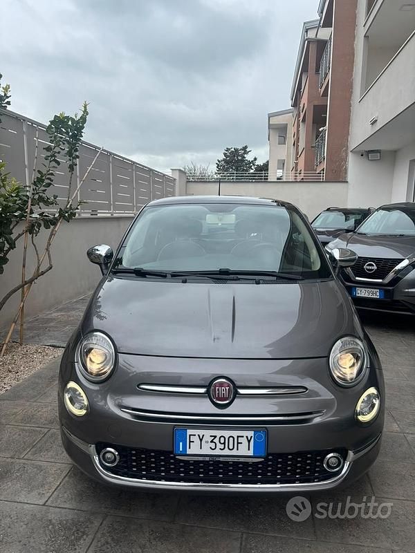 Usata Fiat 500 95 CV (69 kW) 2019 Grigio Utilitaria