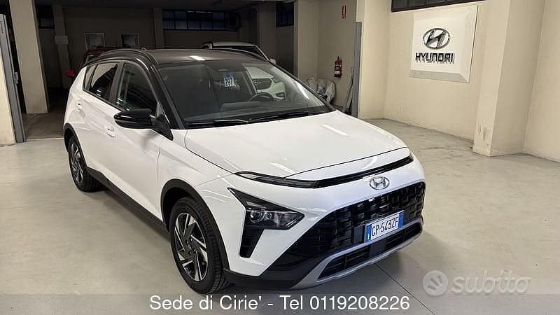 Usata Hyundai Bayon 84 CV (61 kW) 2023 Bianco SUV