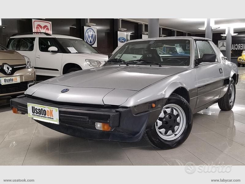 Usata Fiat X 1/9 85 CV (62 kW) 1986 Argento Cabrio