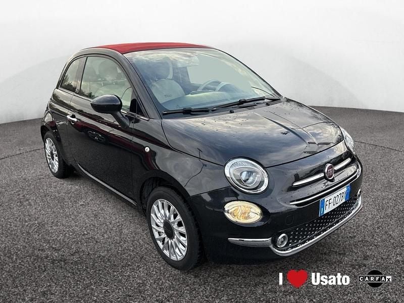 Usata Fiat 500 Lounge 69 CV (50 kW) 2016 Nero Utilitaria