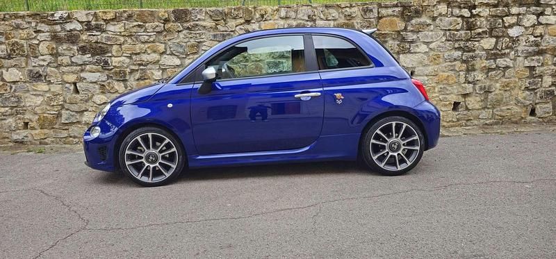 Usata Abarth 595C Turismo 165 CV (121 kW) 2021 Blu/azzurro Cabrio