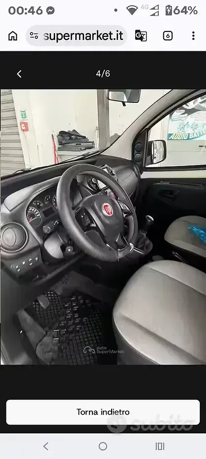 Usata Fiat Qubo Trekking 75 CV (55 kW) 2019 Bianco Monovolume
