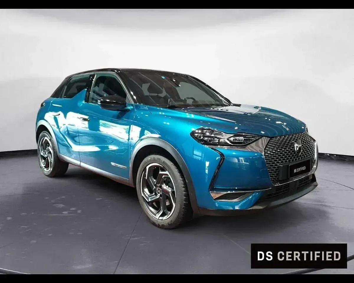 Usata DS Automobiles DS3 So Chic 102 CV (75 kW) 2019 Blu Utilitaria