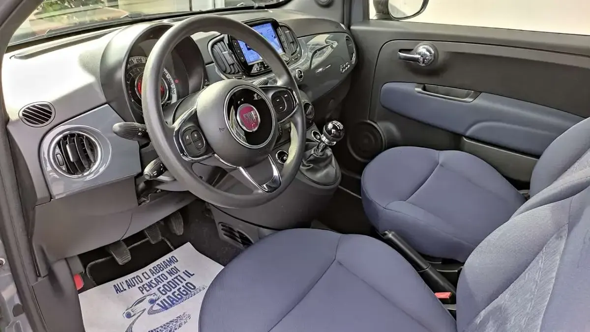 Usata Fiat 500C 69 CV (50 kW) 2022 Grigio Cabrio