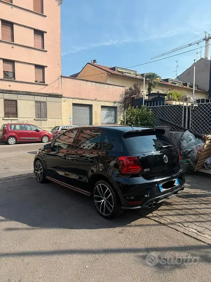 Usata VW Polo GTI 150 CV (110 kW) 2019 Nero Utilitaria