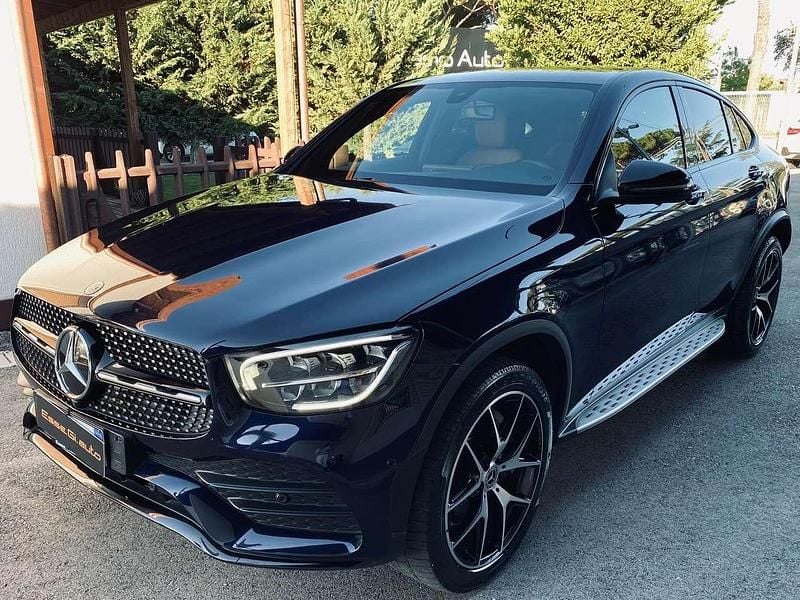 Usata Mercedes GLC220 Edition 194 CV (142 kW) 2022 Blu/azzurro Coupé