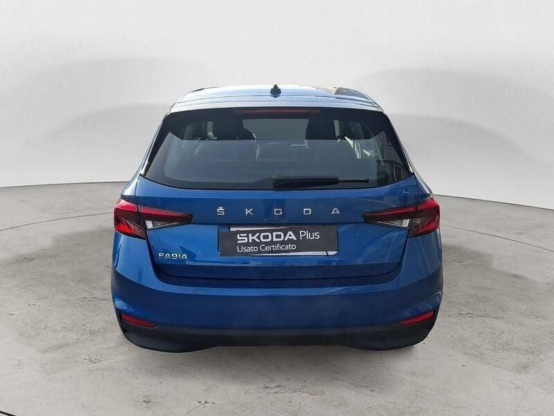 Usata Skoda Fabia Style 80 CV (58 kW) 2022 Blu Utilitaria