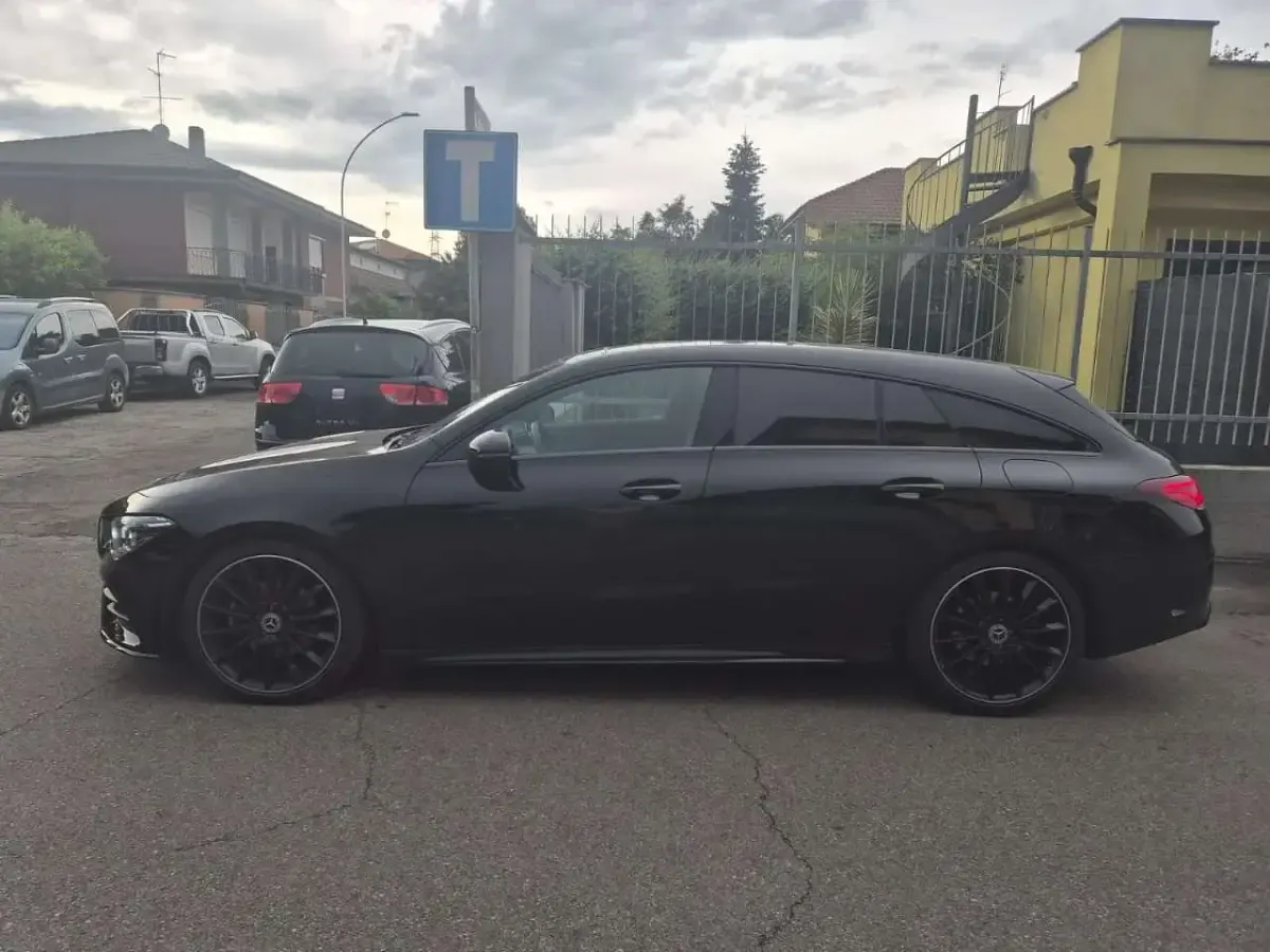 Usata Mercedes CLA200 Premium 163 CV (119 kW) 2022 Nero Coupé