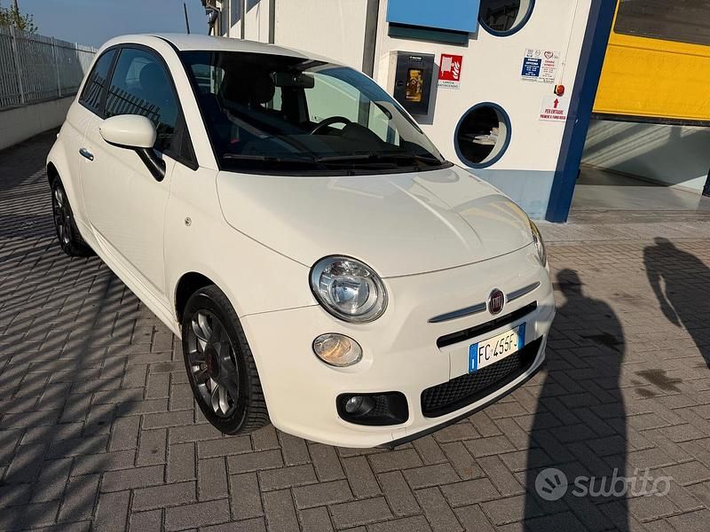 Usata Fiat 500 Lounge 95 CV (69 kW) 2015 Bianco Berlina