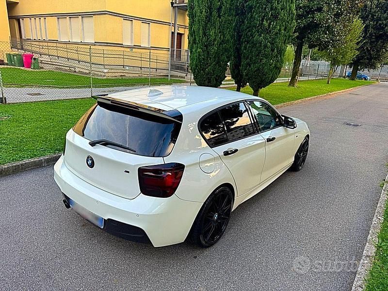 Usata BMW 125 M Sport 218 CV (160 kW) 2014 Bianco Utilitaria