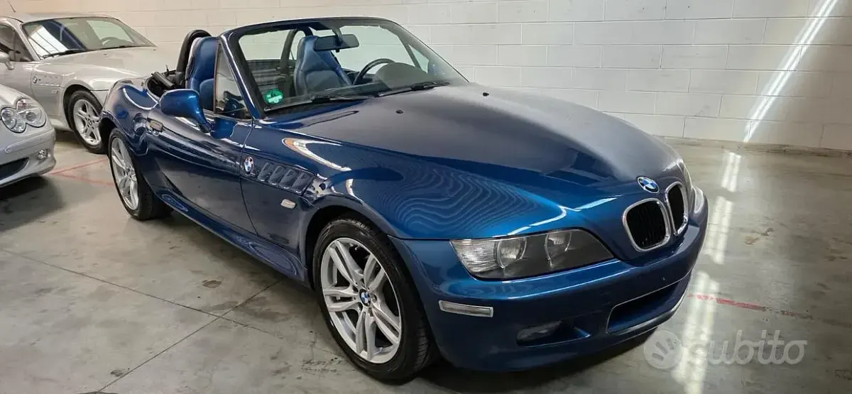 Usata BMW Z3 118 CV (86 kW) 2001 Blu Cabrio