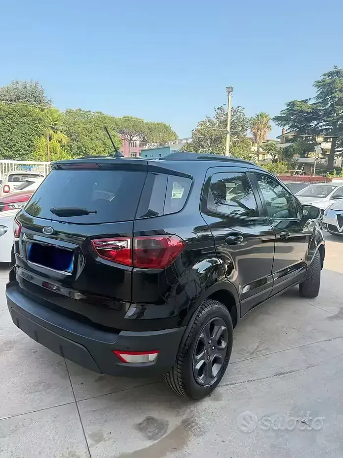 Usata Ford Ecosport Titanium 95 CV (69 kW) 2018 Nero SUV