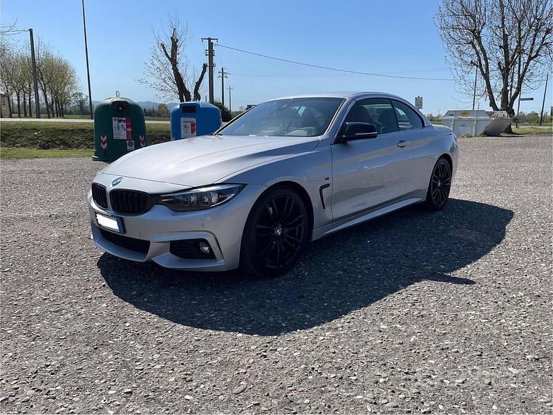Usata BMW 430 Cabriolet Efficient Dynamics 252 CV (185 kW) 2017 Grigio Cabrio