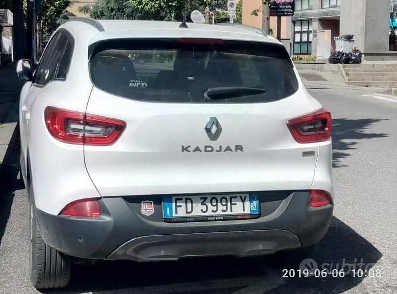 Usata Renault Kadjar 131 CV (96 kW) 2017 Bianco SUV