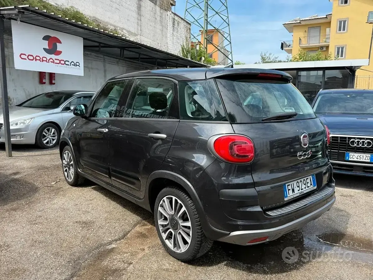 Usata Fiat 500L Cross 95 CV (69 kW) 2019 Grigio Monovolume